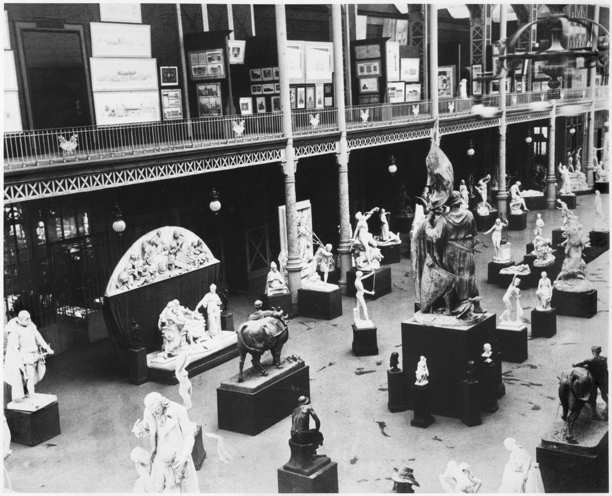 यूनिवर्सल प्रदर्शनी, पेरिस, 1889 में बेल्जियम ललित कला द्वारा फ्रेंच फोटोग्राफर