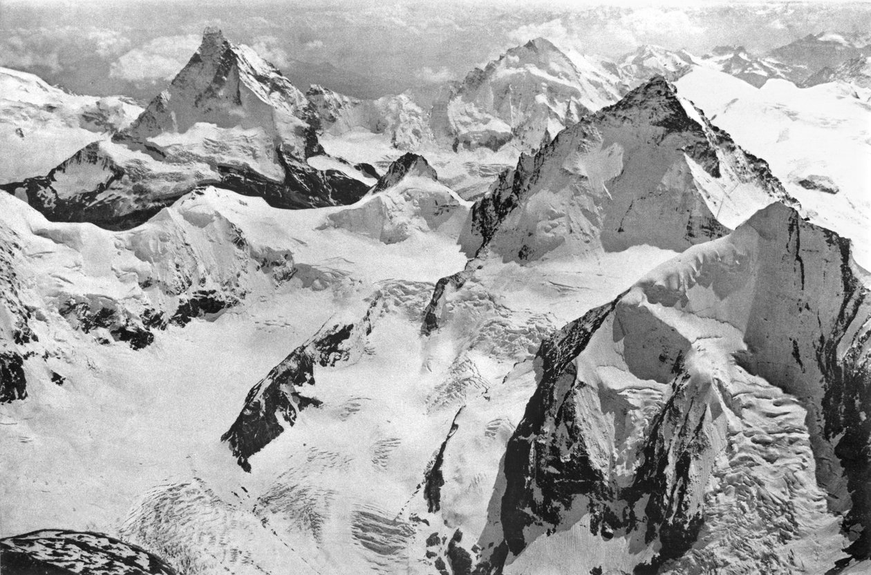 माउंट Cervin, c.1900 द्वारा फ्रेंच फोटोग्राफर