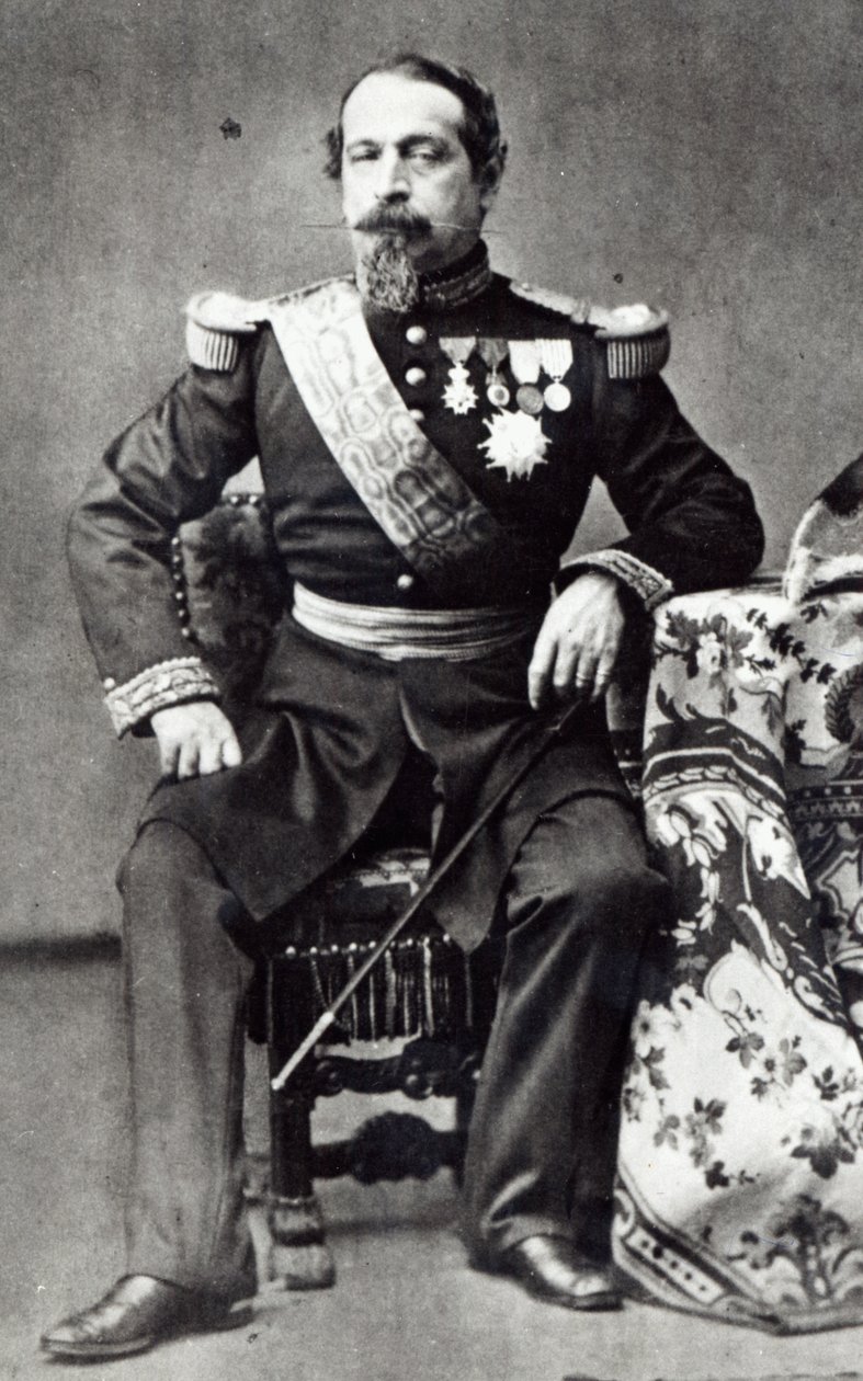 नेपोलियन III, 1860-70 द्वारा फ्रेंच फोटोग्राफर