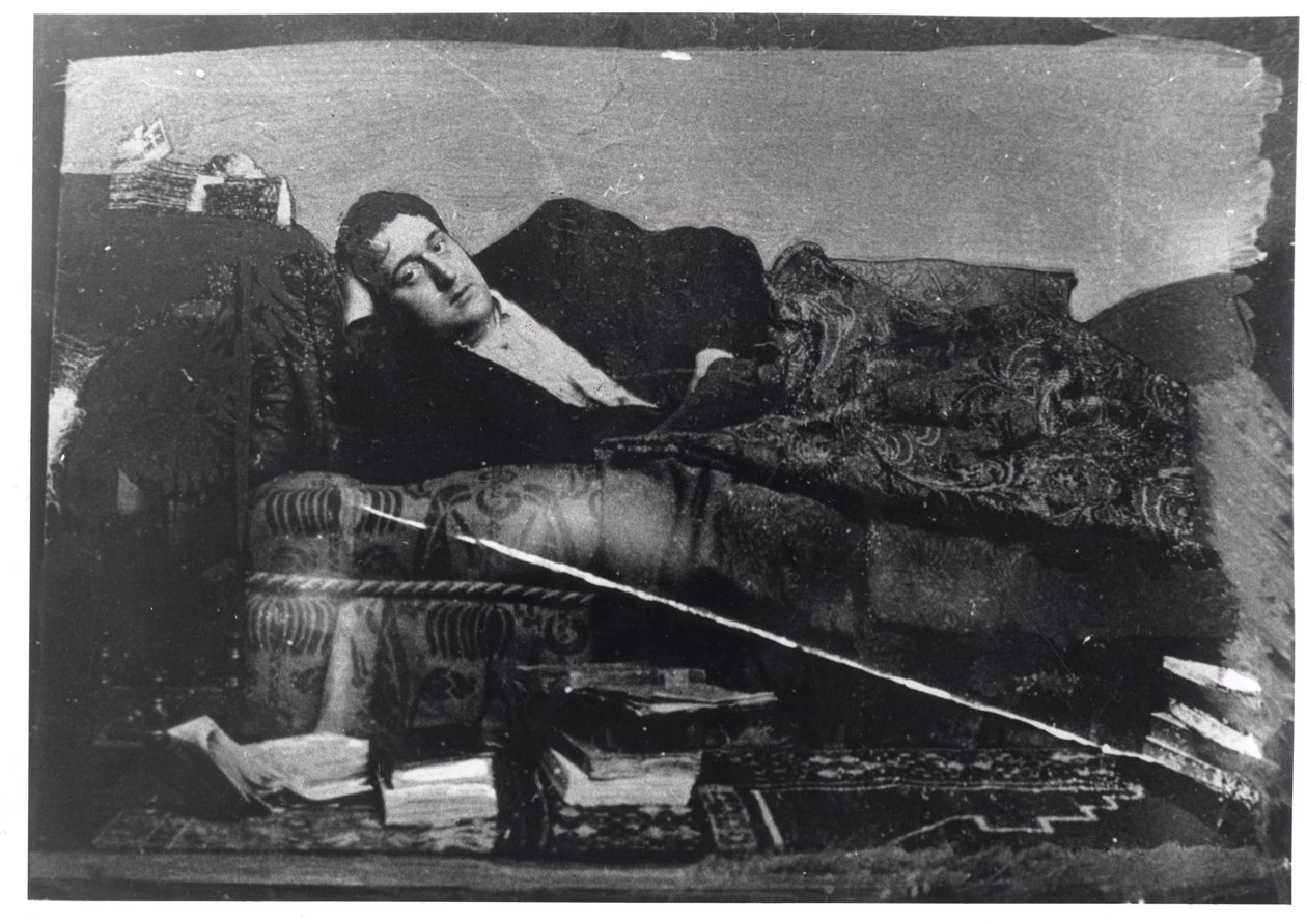 गिलौम एपोलिनायर (1880-1918) का चित्रण, सीलिंग, c.1910 द्वारा फ्रेंच फोटोग्राफर