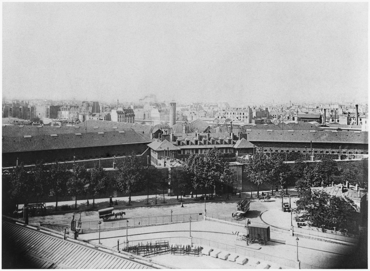 माज़ा जेल, पेरिस, c.1900 द्वारा फ्रेंच फोटोग्राफर