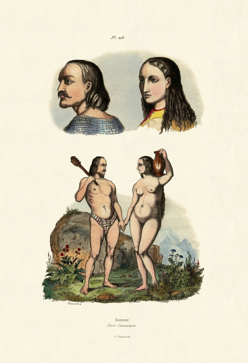कोकेशियान, 1833-39 द्वारा फ्रेंच स्कूल