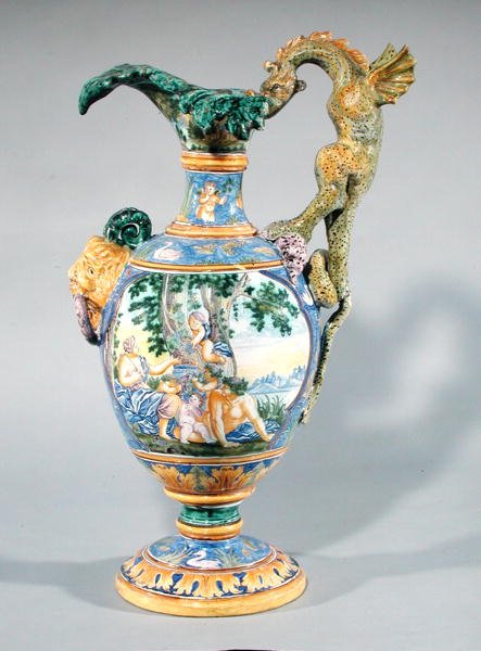 Ewer, c.1670 (सिरेमिक) द्वारा फ्रेंच स्कूल