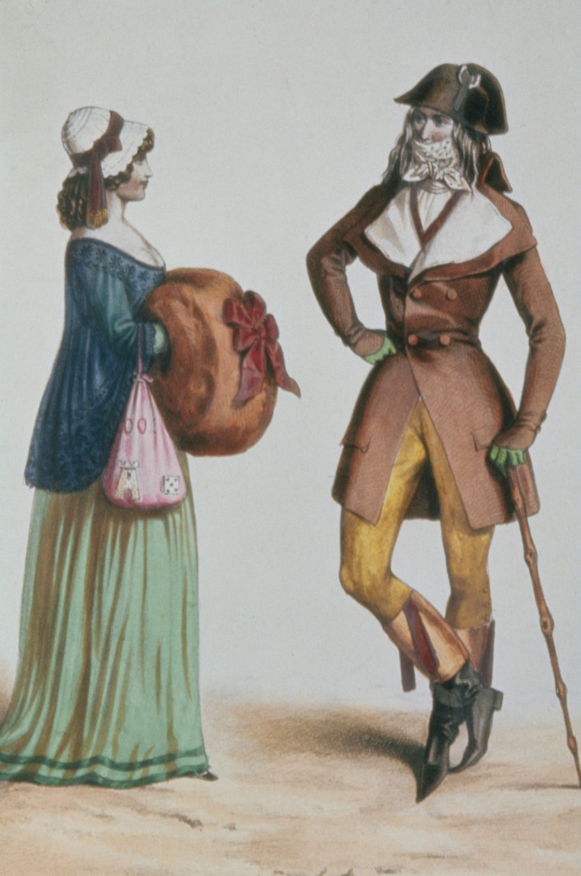 `अतुल्य और अद्भुत &39;, c.1775 (रंग उत्कीर्णन) द्वारा फ्रेंच स्कूल