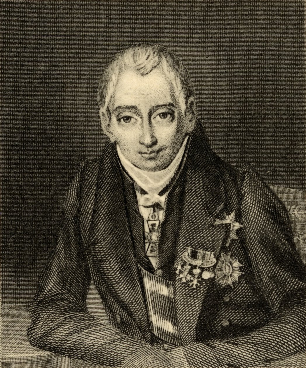 क्लेमेंस वेन्जेल नेपोमुक लोथर (1773-1859) प्रिंस ऑफ मेट्टर्निच-विन्नबर्ग द्वारा फ्रेंच स्कूल
