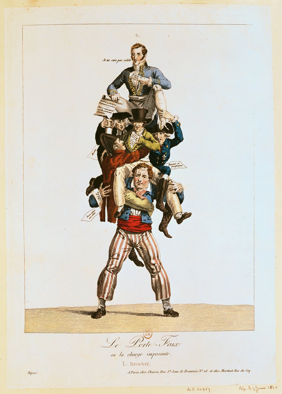 कुली या, द एक्सपोजिंग बर्डन, c.1820 द्वारा फ्रेंच स्कूल