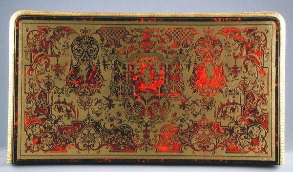 लुई XIV बोउल कमोड के ऊपर, c.1700 (कछुआ, पीतल और ओरमोलु) (220159 भी देखें) द्वारा फ्रेंच स्कूल