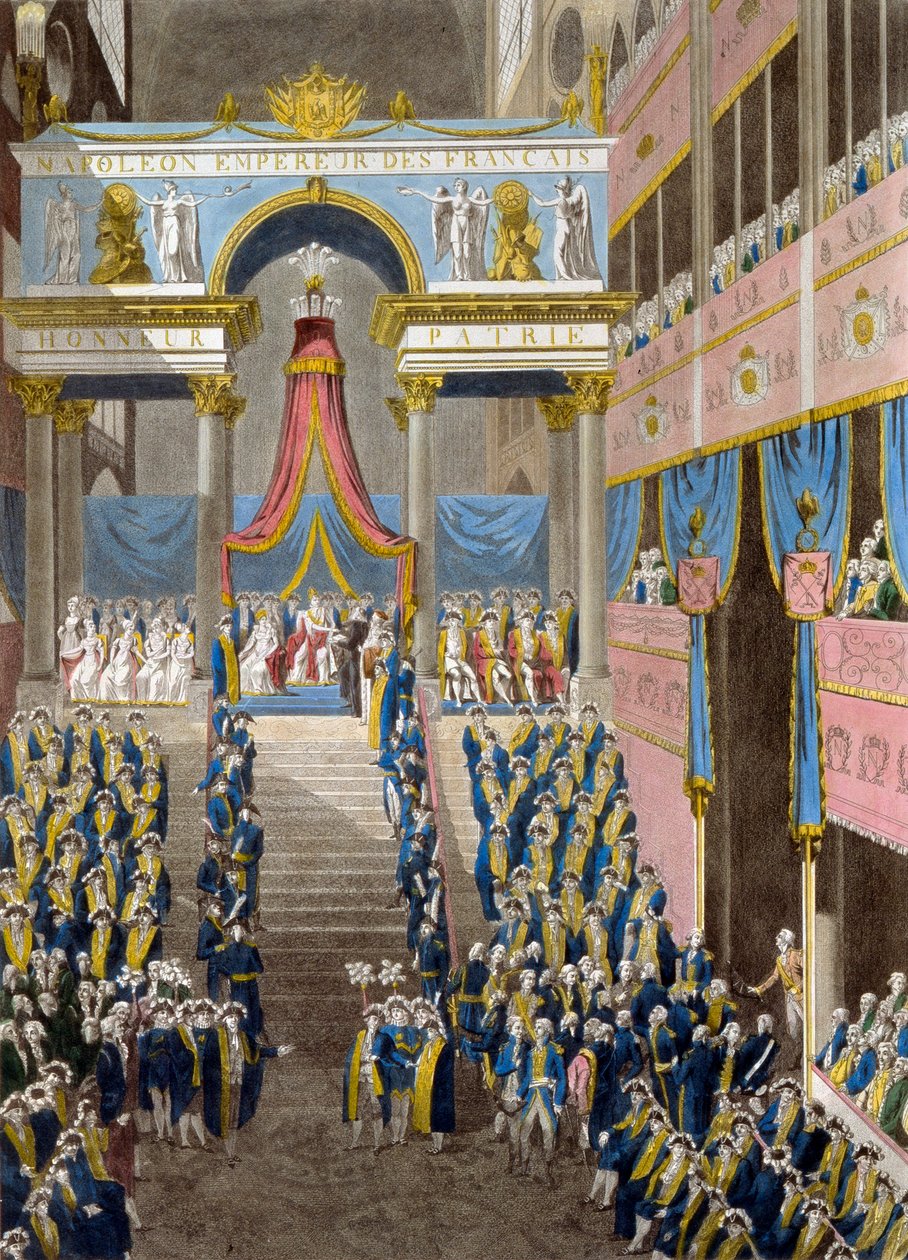 2 दिसंबर, 1804, 1805 को नेपोलियन का राज्याभिषेक द्वारा फ्रांसीसी मास्टर