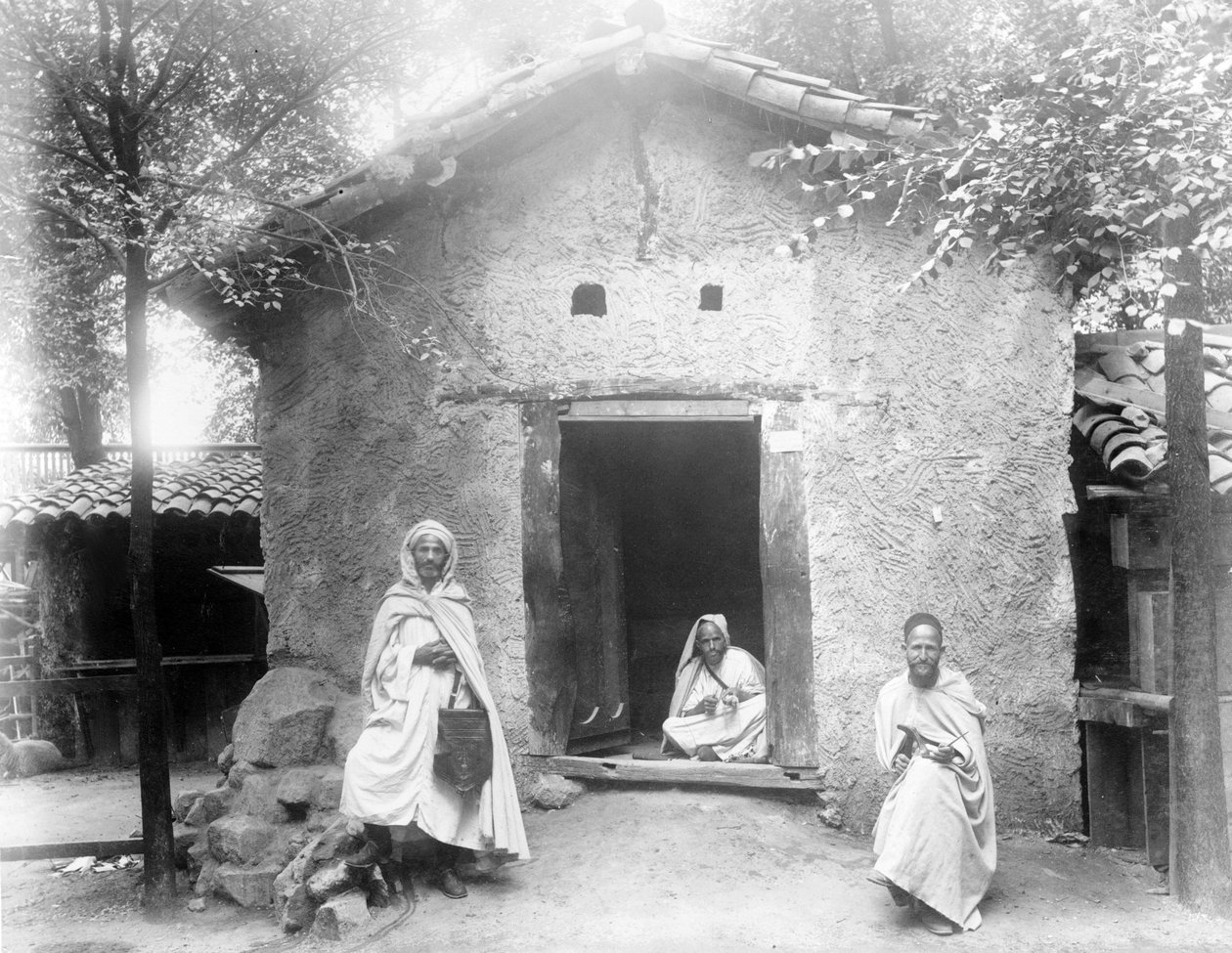 काइले हाउस, पेरिस प्रदर्शनी, 1889 का एक उदाहरण द्वारा फ्रेंच फोटोग्राफर