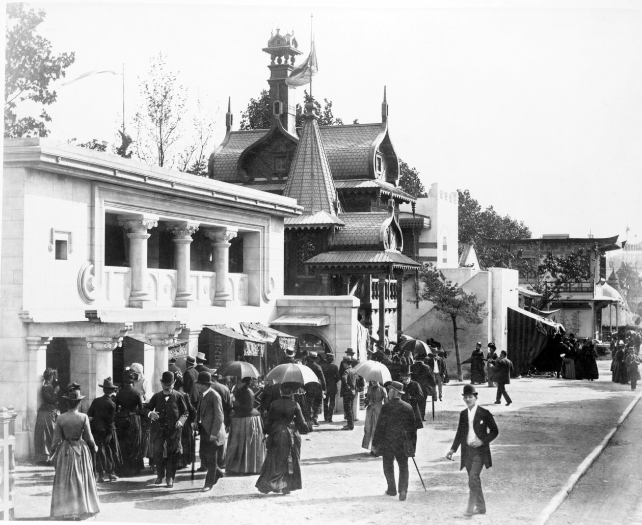 इतिहास का इतिहास, पेरिस प्रदर्शनी, 1889 द्वारा फ्रेंच फोटोग्राफर