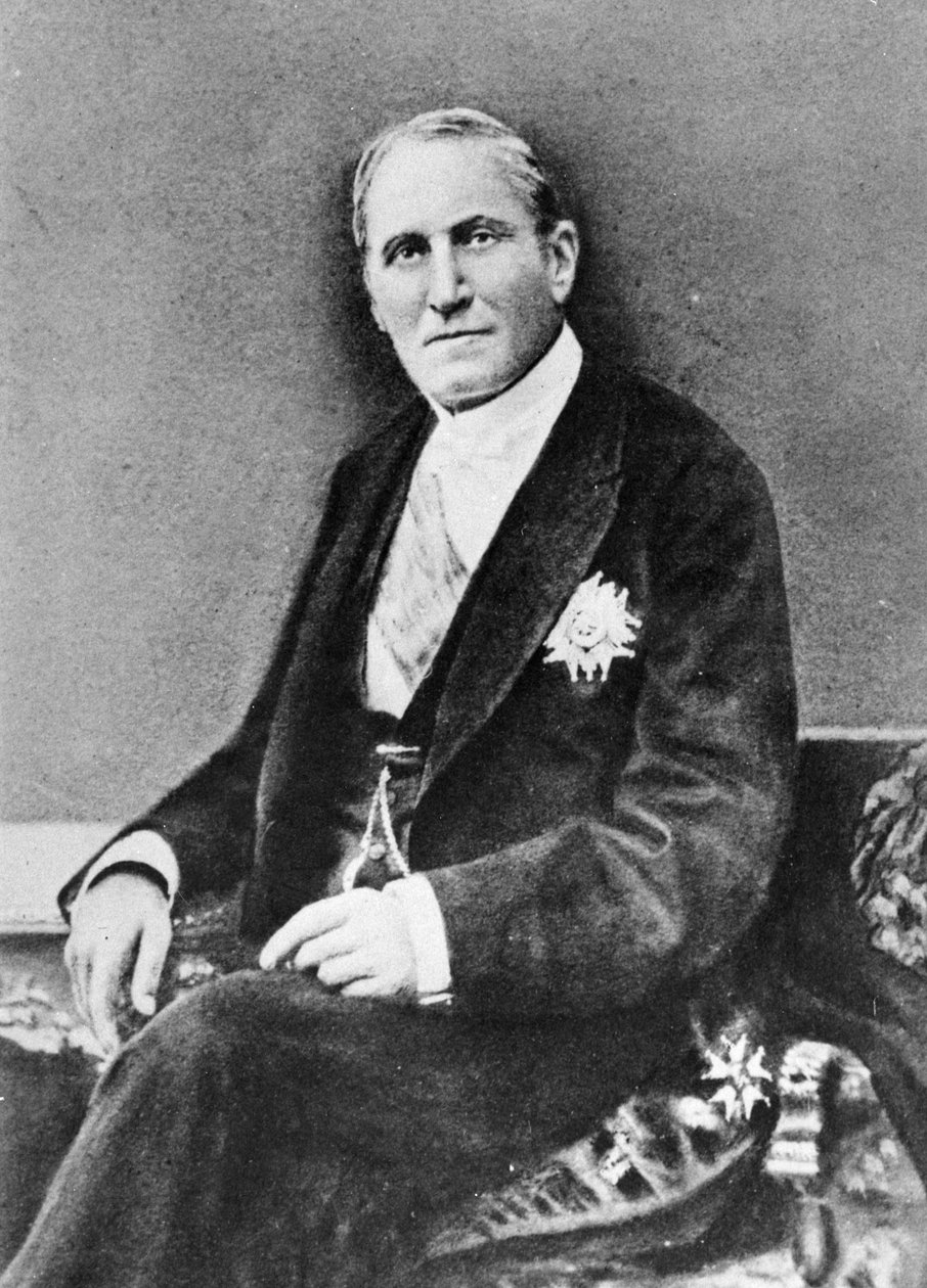 बैरन हॉज्समैन, पेरिस, विक्टर हैवार्ड प्रकाशक, 1889 के संस्मरणों से बैरन जॉर्ज यूजीन हॉसमैन (1809-91) का पोर्ट्रेट द्वारा फ्रेंच फोटोग्राफर