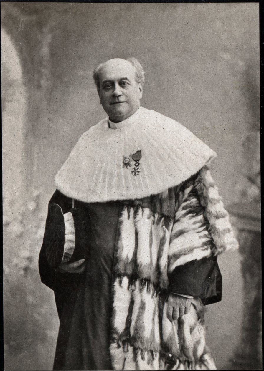 पोर्ट्स ऑफ चार्ल्स मेज़ू, (1825-1905), फ्रांसीसी न्यायाधीश और राजनीतिज्ञ। द्वारा फ्रेंच फोटोग्राफर