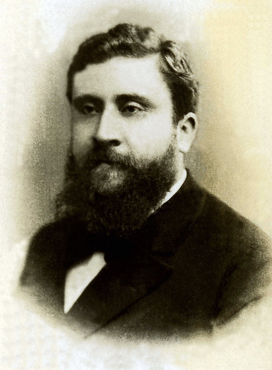 ज्यां जारेस का पोर्ट्रेट (1859-1914), फ्रांसीसी राजनीतिज्ञ। द्वारा फ्रेंच फोटोग्राफर