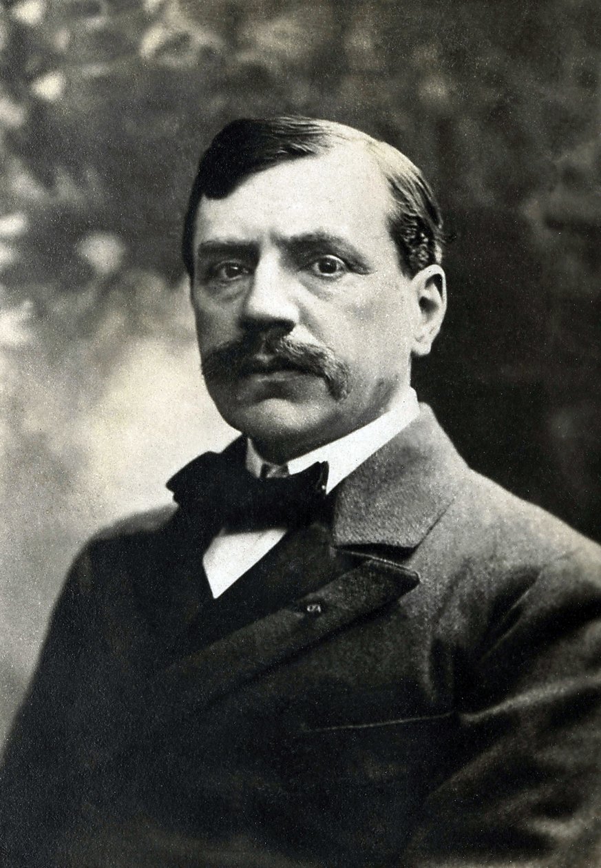 पॉल बॉर्गेट का पोर्ट्रेट (1852-1935), फ्रांसीसी लेखक द्वारा फ्रेंच फोटोग्राफर