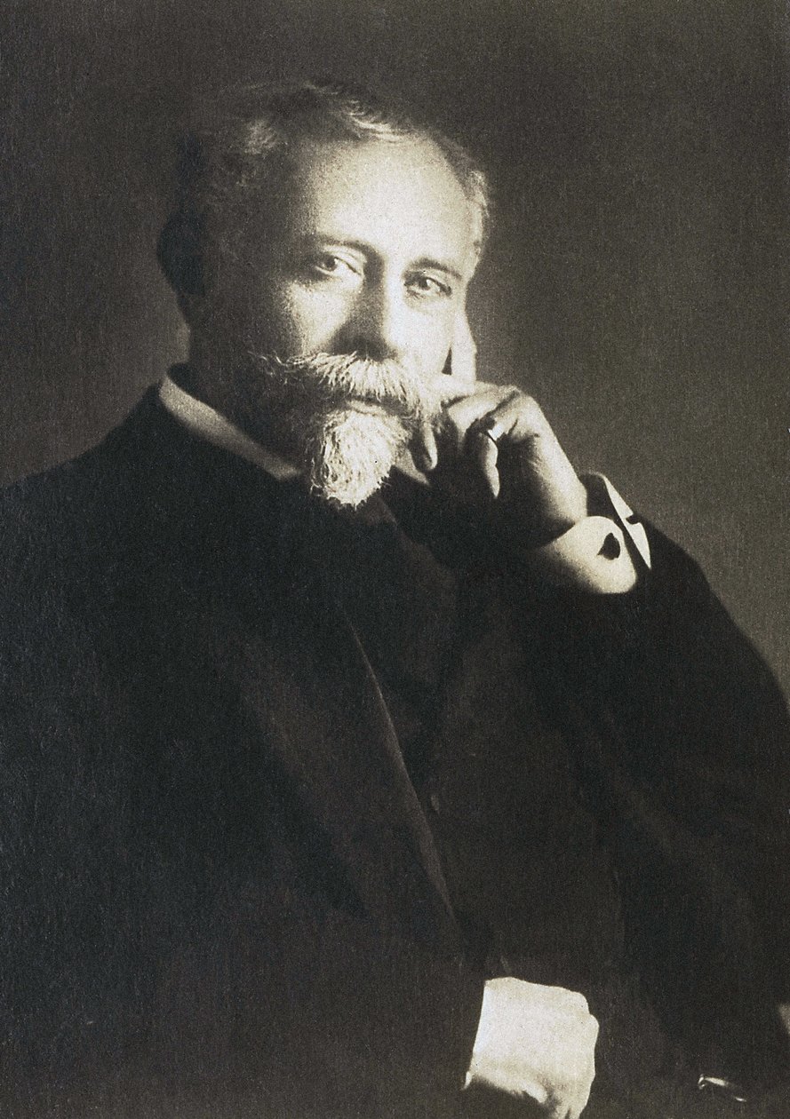 पॉल कैंबोन का पोर्ट्रेट (1843-1924), फ्रांसीसी राजनयिक और राजनीतिज्ञ। द्वारा फ्रेंच फोटोग्राफर