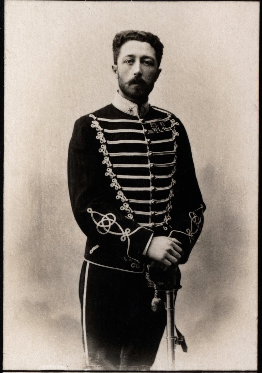 स्वीडन के राजकुमार यूजेन का पोर्ट्रेट (1865-1947)। द्वारा फ्रेंच फोटोग्राफर