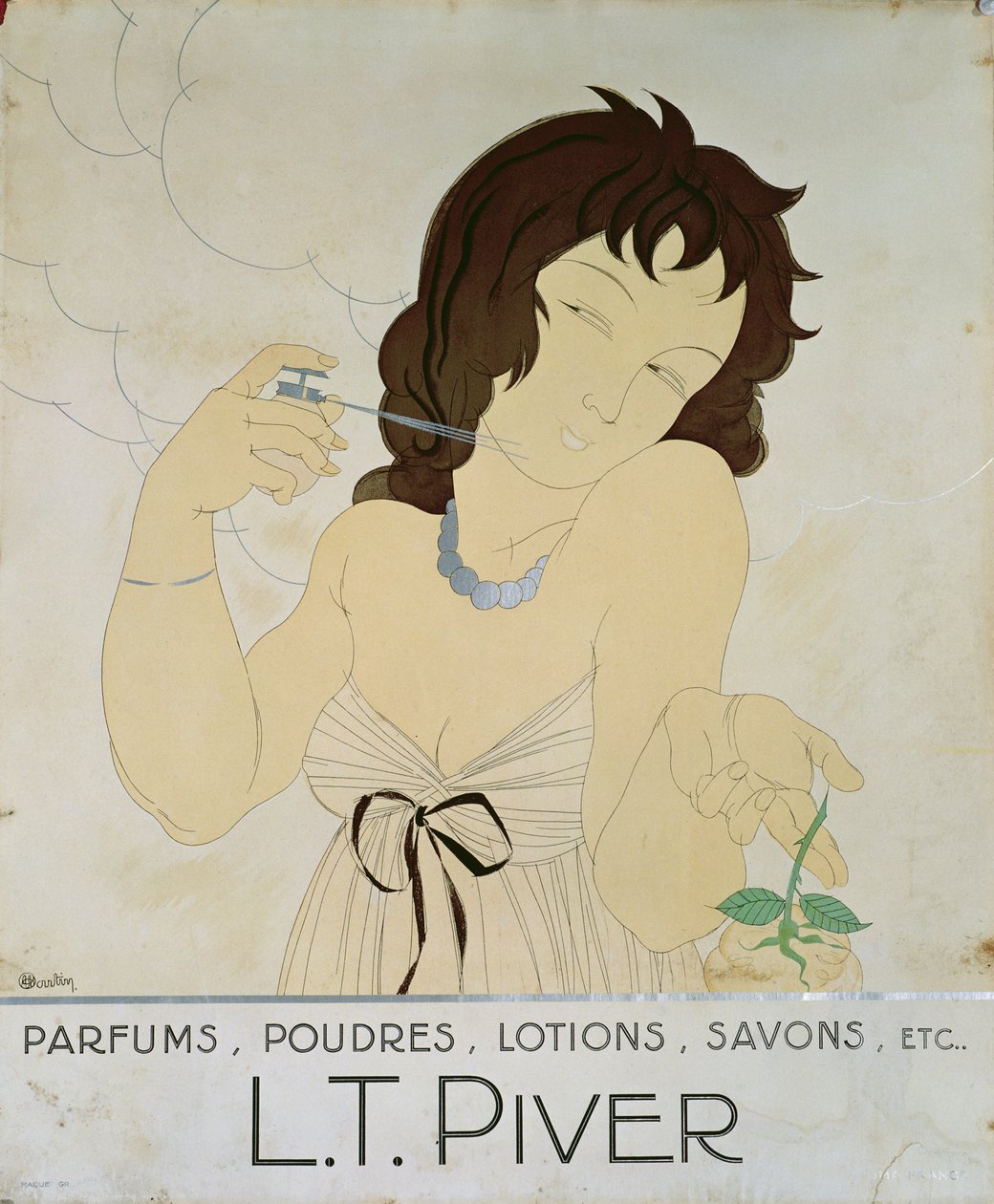 Ourtin द्वारा डिज़ाइन किए गए LT Pivert c.1900 के लिए विज्ञापन द्वारा फ्रेंच स्कूल
