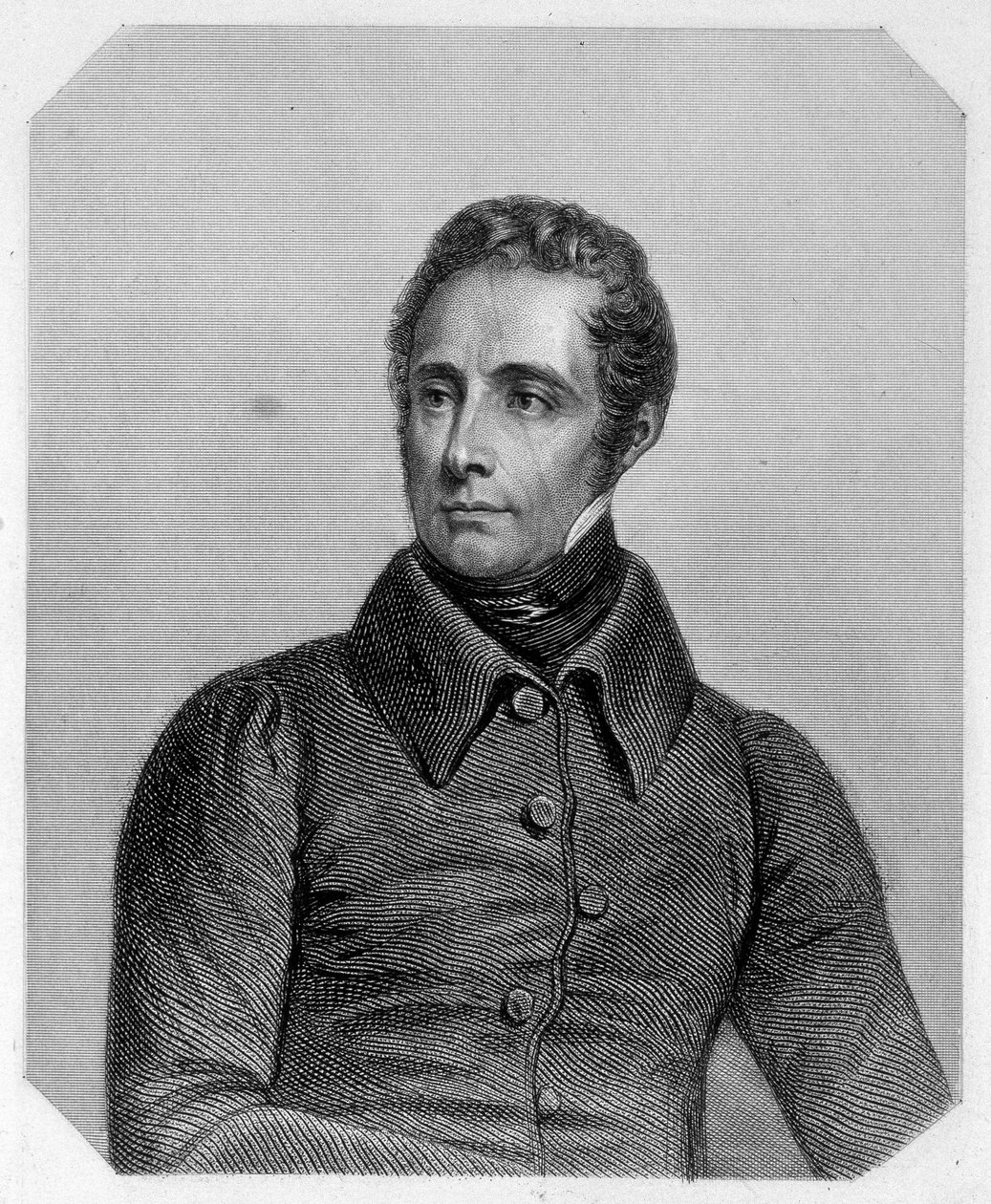 अल्फोंस डी लैमार्टाइन, फ्रांसीसी कवि (1790-1869)। लैमार्टिन द्वारा "" द स्टोरी ऑफ़ द गिरोंडिन्स "" में द्वारा फ्रेंच स्कूल