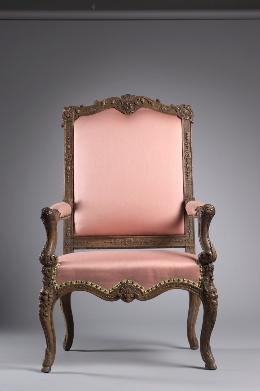 आर्मचेयर, c.1715-1723 द्वारा फ्रेंच स्कूल