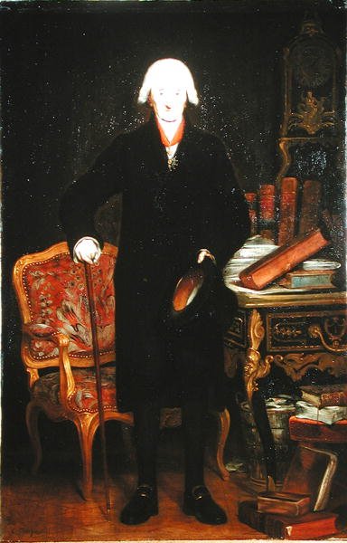बैरन एंटोनी पोर्टल (1742-1832) (कैनवास पर तेल) द्वारा फ्रेंच स्कूल