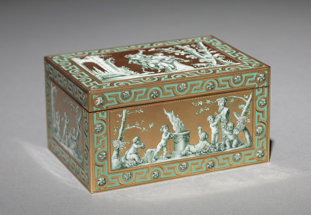 बॉक्स, c.1768-69 द्वारा फ्रेंच स्कूल