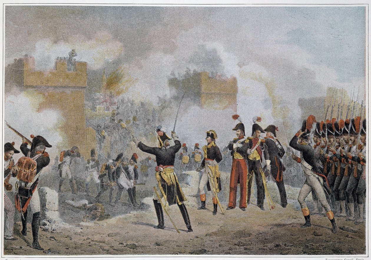मिस्र का अभियान (अभियान) (1798-1801), आर्मी डी'ओरिएंट: अलेक्जेंड्रिया का आक्रमण - "" फ्रांसीसी सेनाओं की विजय और विजय"" में द्वारा फ्रेंच स्कूल