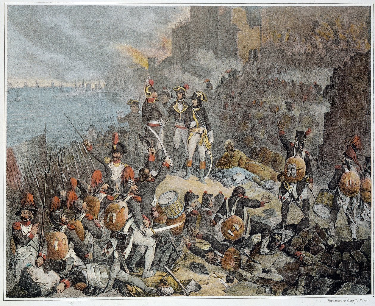 मिस्र का अभियान (अभियान) (1798-1801), पूर्व की सेना: एकर के सेंट जॉन की घेराबंदी। 1799. - "" फ्रांसीसी सेनाओं की विजय और विजय "" में। द्वारा फ्रेंच स्कूल