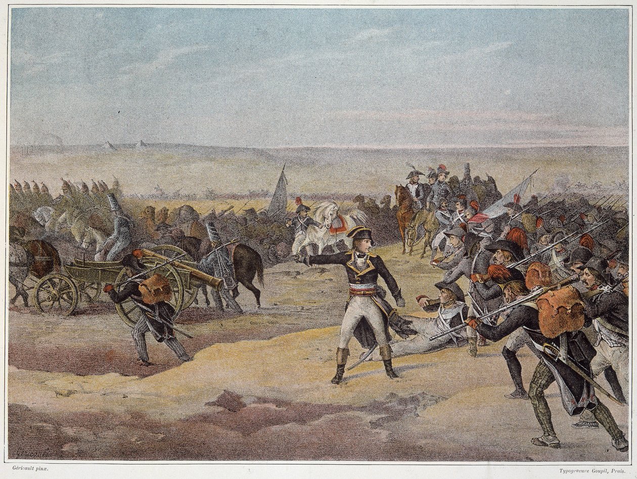 मिस्र का अभियान (अभियान) (1798-1801), आर्मी ऑफ द ओरिएंट: वॉक थ्रू द डेजर्ट। १७९८. द्वारा फ्रेंच स्कूल