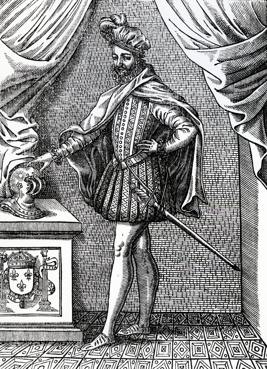 चार्ल्स IX (1550-74), फ्रांस के राजा, 1573 द्वारा फ्रेंच स्कूल