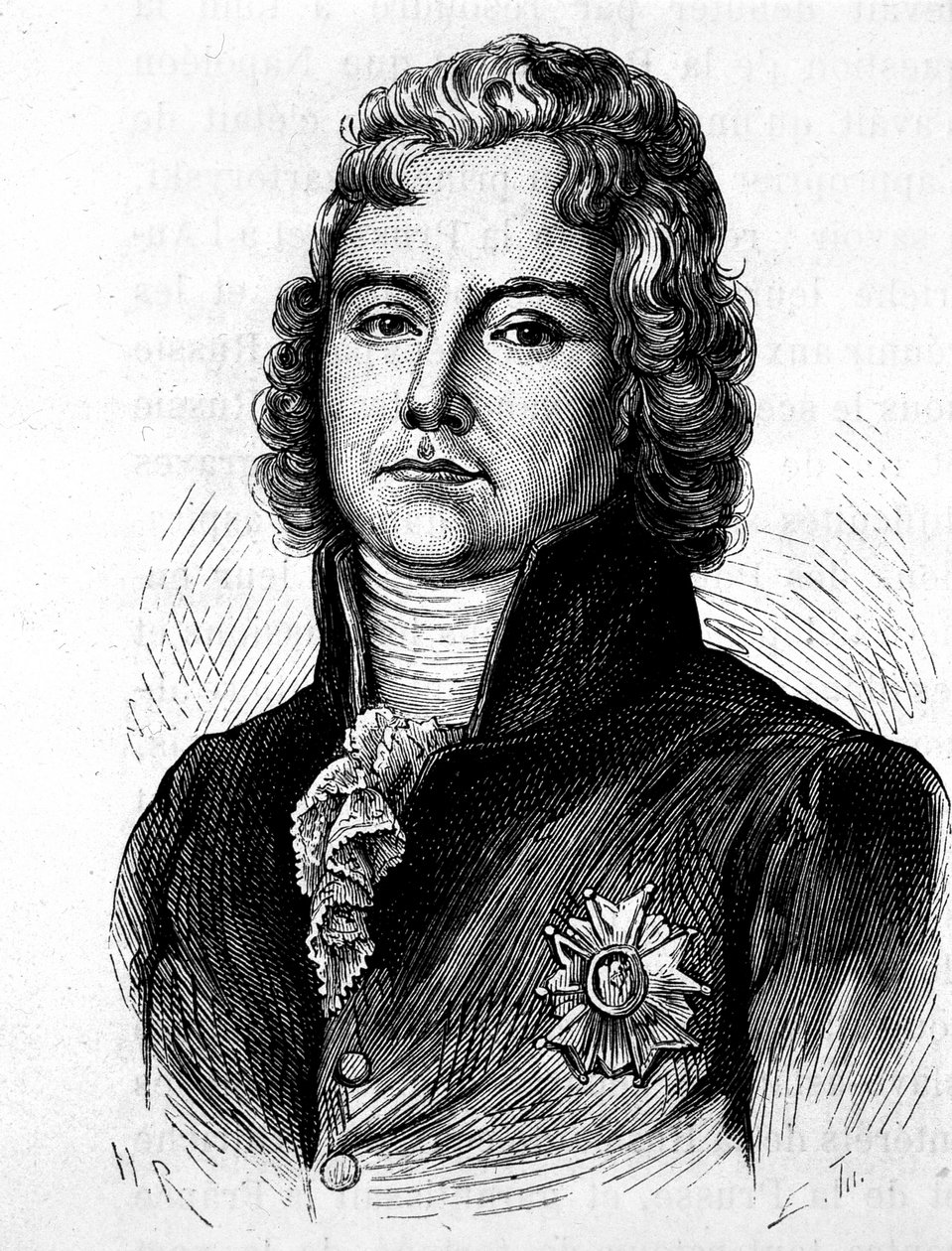 चार्ल्स मौरिस डी तल्लेरैंड पेरिगॉर्ड (1754-1838), फ्रांसीसी राजनीतिज्ञ - हेनरी मार्टिन द्वारा "ल'हिस्टोइरे डी फ्रांस" में द्वारा फ्रेंच स्कूल
