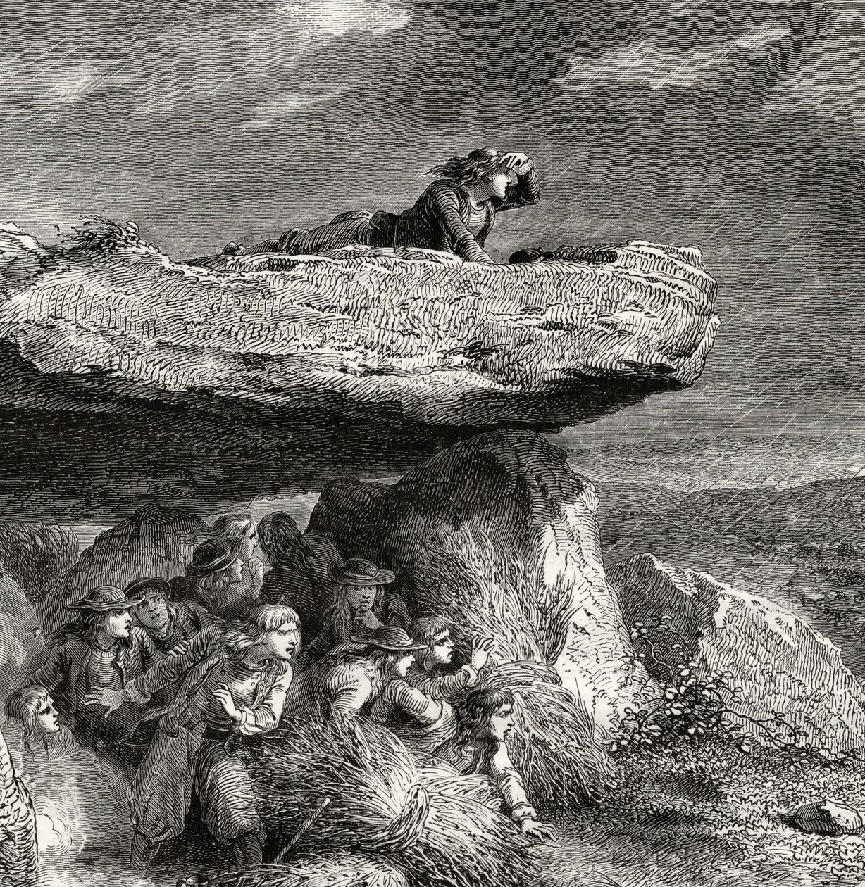 लुई ब्लैंक (1811-82) द्वारा &39;हिस्टॉयर डे ला रिवॉल्यूशन फ्रैंकेइस&39; से चाउनेरी द्वारा फ्रेंच स्कूल