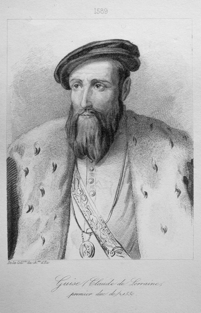 लॉरेन का दावा, 1 ड्यूक ऑफ़ गुइज़ (1496-1550) द्वारा फ्रेंच स्कूल