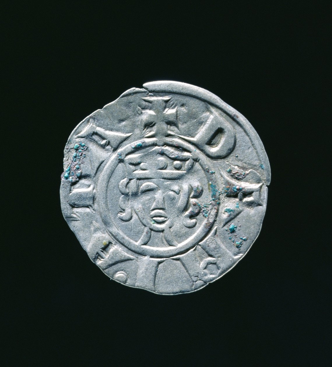 जॉन ऑफ ब्रिएन का सिक्का (c.1170-1237) द्वारा फ्रेंच स्कूल