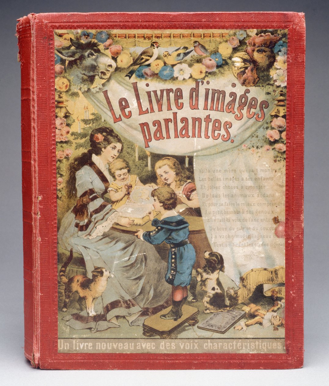 Le livre d'images parlantes का कवर (टॉकिंग पिक्चर बुक) द्वारा फ्रेंच स्कूल