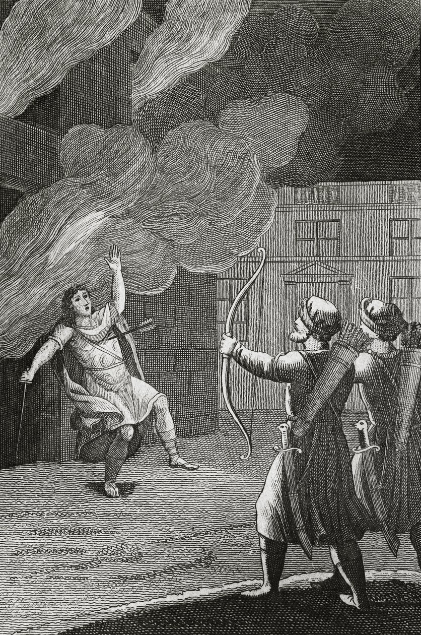 Alcibiades की मृत्यु द्वारा फ्रेंच स्कूल