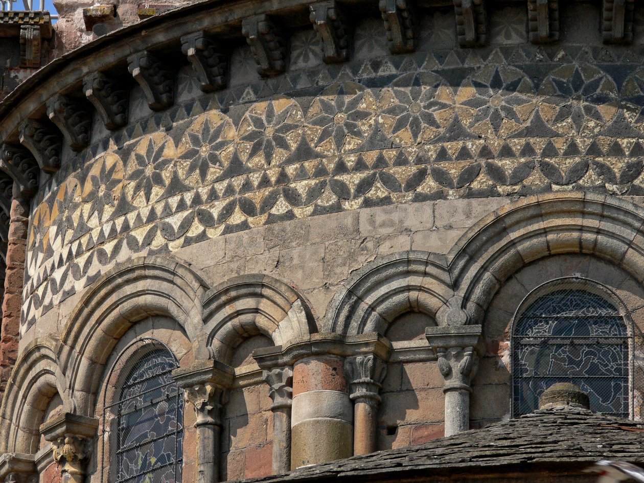 APSE के बाहरी हिस्से के विवरण का चित्रण द्वारा फ्रेंच स्कूल