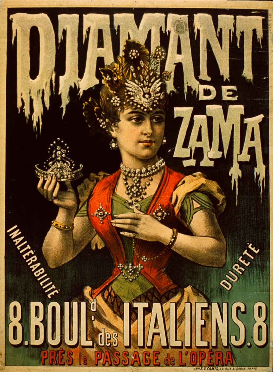 Diamant De Zama पोस्टर द्वारा फ्रेंच स्कूल