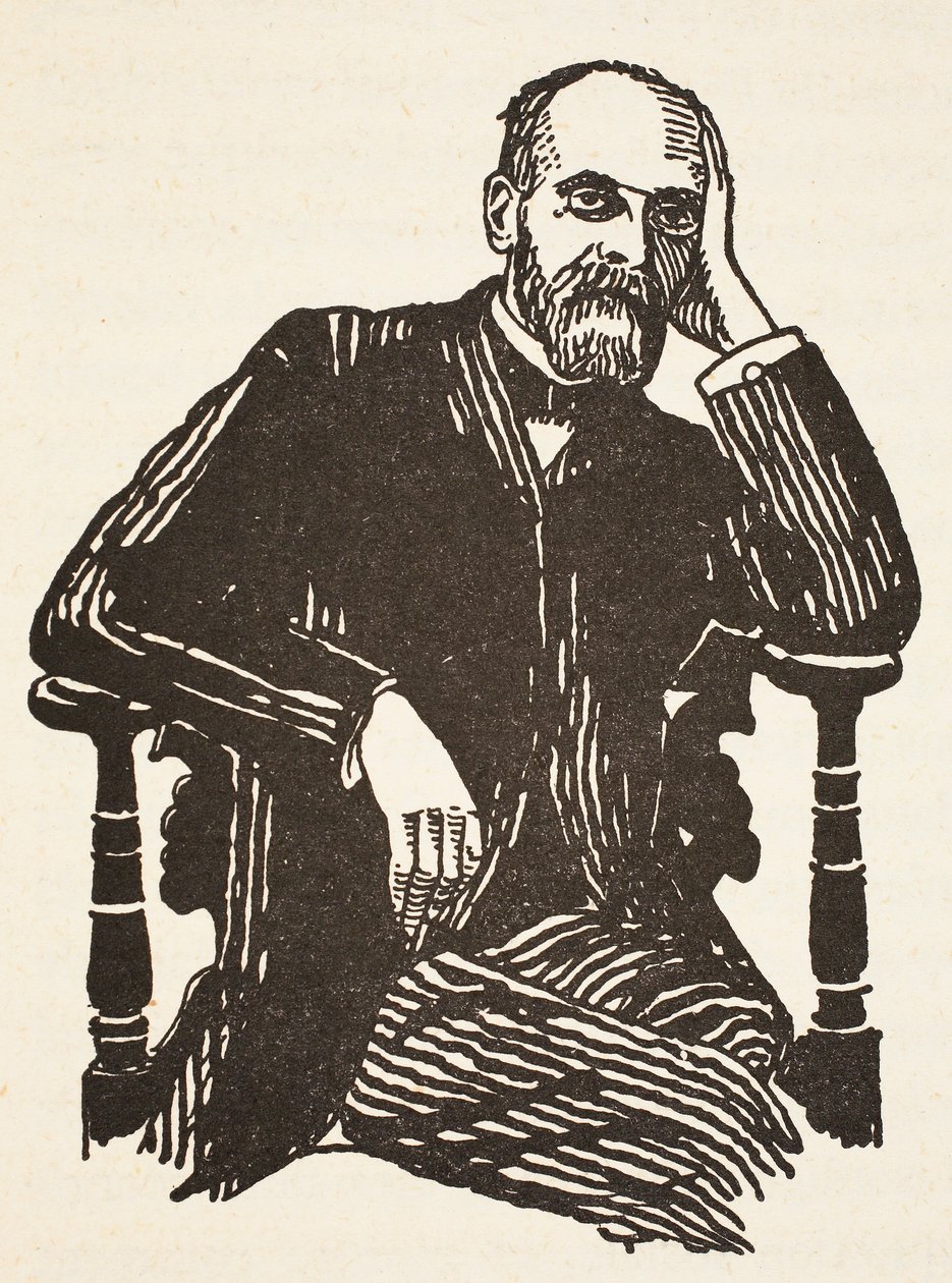दुर्खीम, बोरिस मेस्टार्स्की (d.1957), गैब्रिएल हैनटॉक्स (1853-1944), 1924 द्वारा इतिहास, राष्ट्रों के इतिहास से व्याख्या, विज्ञान, खंड I और II का चित्र द्वारा फ्रेंच स्कूल