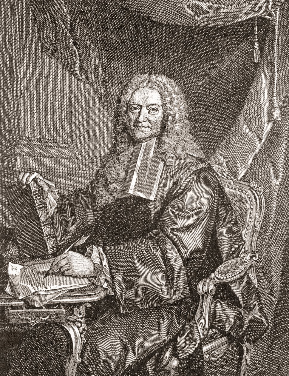 फ्रांकोइस चोकोयेन्यू, 1672 - 1752. फ्रांसीसी चिकित्सक और राजा लुई XV के मुख्य चिकित्सक। लेस हेयर्स लाइब्रेस से 1908 प्रकाशित। द्वारा फ्रेंच स्कूल