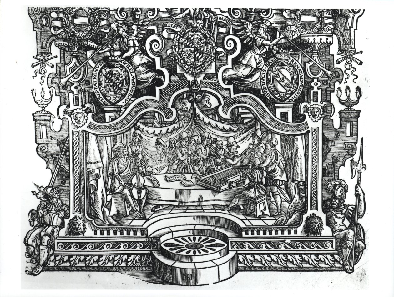 रोलैंड डी लैसस (1532-94), 1589 द्वारा गद्य की मोर्चा द्वारा फ्रेंच स्कूल