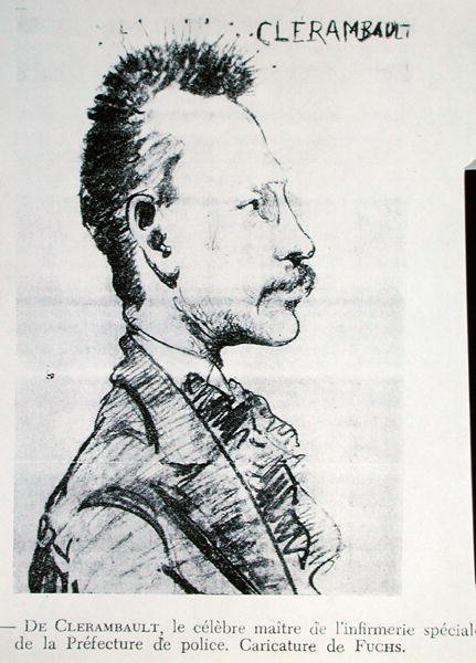 क्लेरम्बोल्ट के गेटन गेटियन (1872-1934) (लिथो) द्वारा फ्रेंच स्कूल