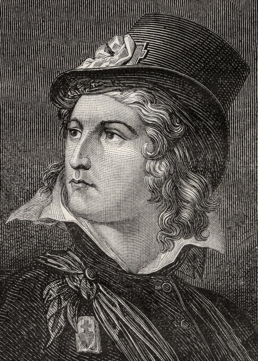 लुई ब्लैंक (1811-82) द्वारा &39;फ्रेंच क्रांति का इतिहास&39; से हेनरी डू वर्गीज, रोशेजुकेलिन की गणना द्वारा फ्रेंच स्कूल