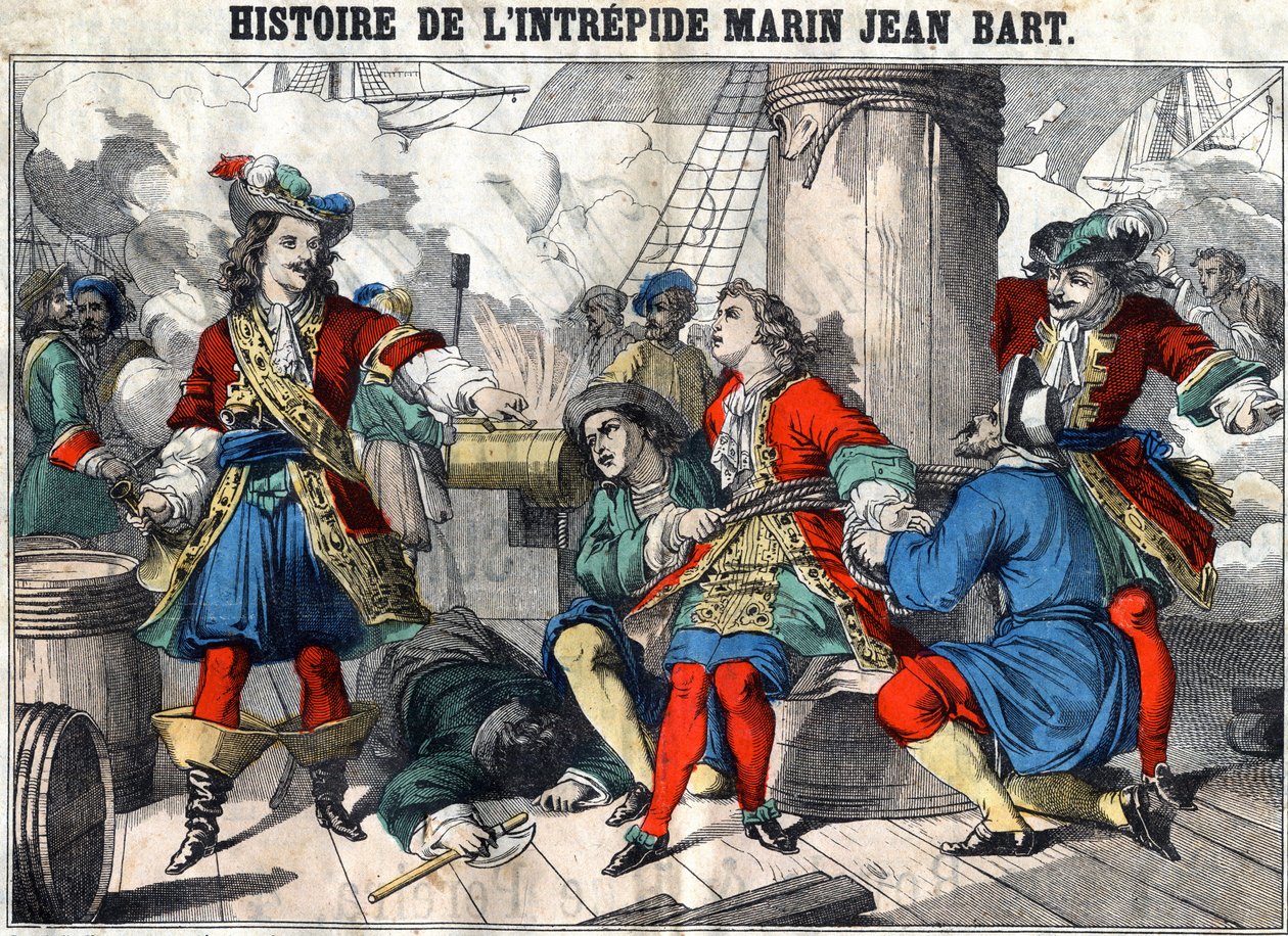 निडर नाविक का इतिहास जीन बार्ट जीन बार्ट (1650 - 1702), फ्रांसीसी निजी। 19वीं सदी के अंत से एपिनल इमेजिंग। द्वारा फ्रेंच स्कूल
