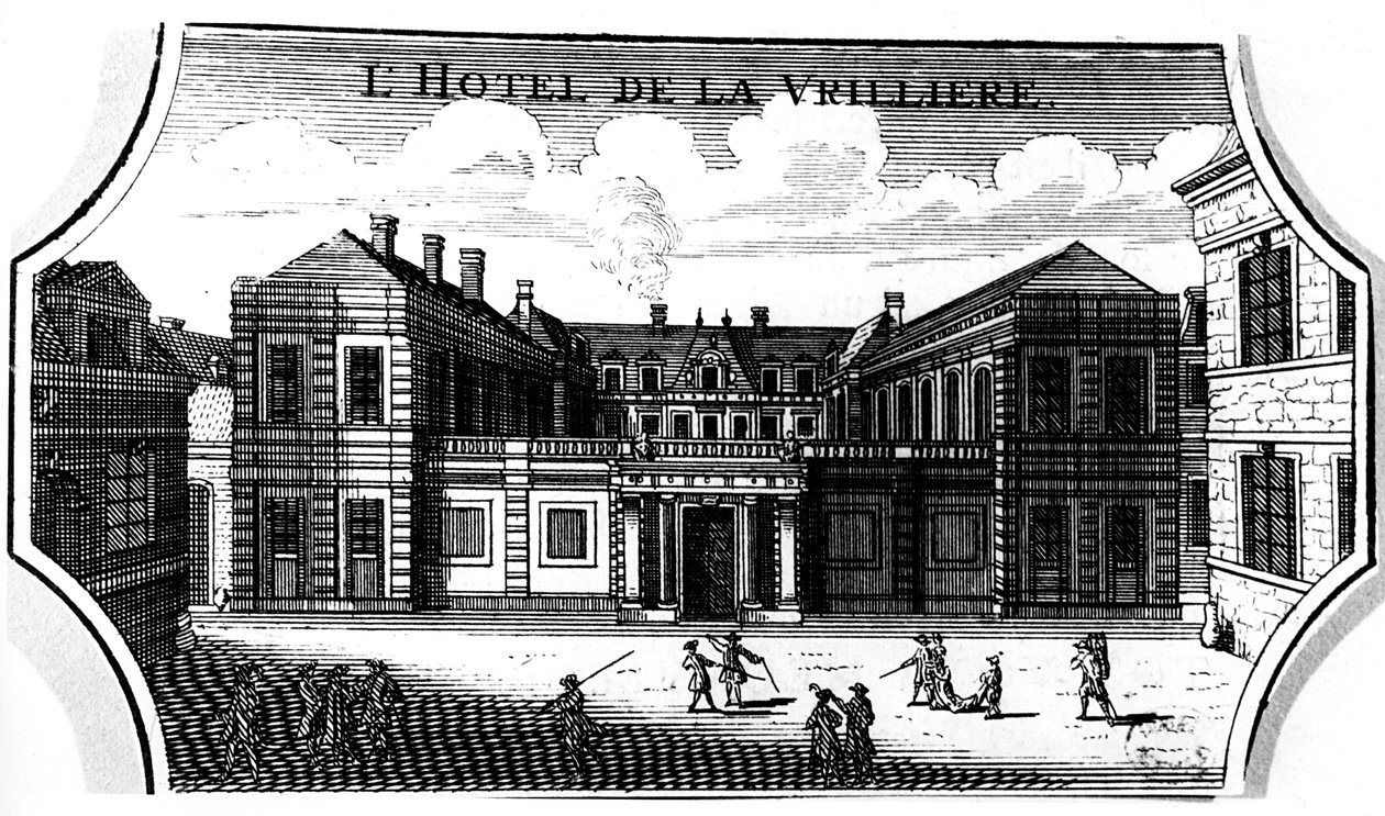 Hotel de la Vrilliere, पेरिस द्वारा फ्रेंच स्कूल