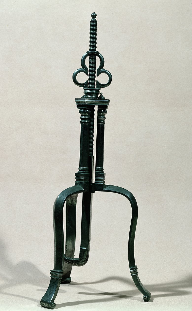 तुरही के लिए साधन, एम्ब्रोइज़ पारे द्वारा सचित्र एक के समान (c.1510-90) 16 वीं -17 वीं (रेस्तरां) द्वारा फ्रेंच स्कूल