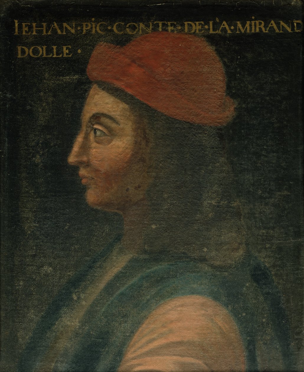 जीन (1463-1494) पिक डे ला मिरांडोले द्वारा फ्रेंच स्कूल