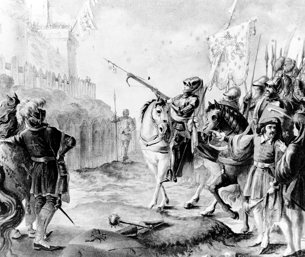 जोन ऑफ आर्क, फ्रांस को 1789 में फ्रांस छोड़ने का आदेश देता है द्वारा फ्रेंच स्कूल