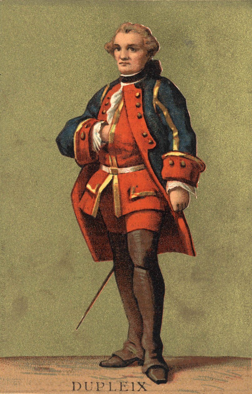जोसेफ फ्रांकोइस डुप्लेक्स (1697-1763), फ्रांसीसी औपनिवेशिक प्रशासक। द्वारा फ्रेंच स्कूल