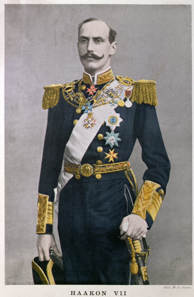 20 वीं शताब्दी के प्रारंभ में नॉर्वे के राजा हाकोन VII (1872-1957) द्वारा फ्रेंच स्कूल