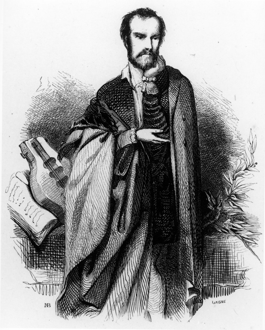 ले टाससे, जेरूसलम के सामने वाले हिस्से को टॉर्कैटो टैसो द्वारा दिया गया, 1841 संस्करण द्वारा फ्रेंच स्कूल